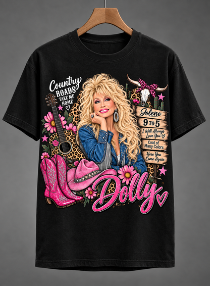 Dolly Parton Tribute Tee – A Timeless Country Music Legend Memorial Shirt