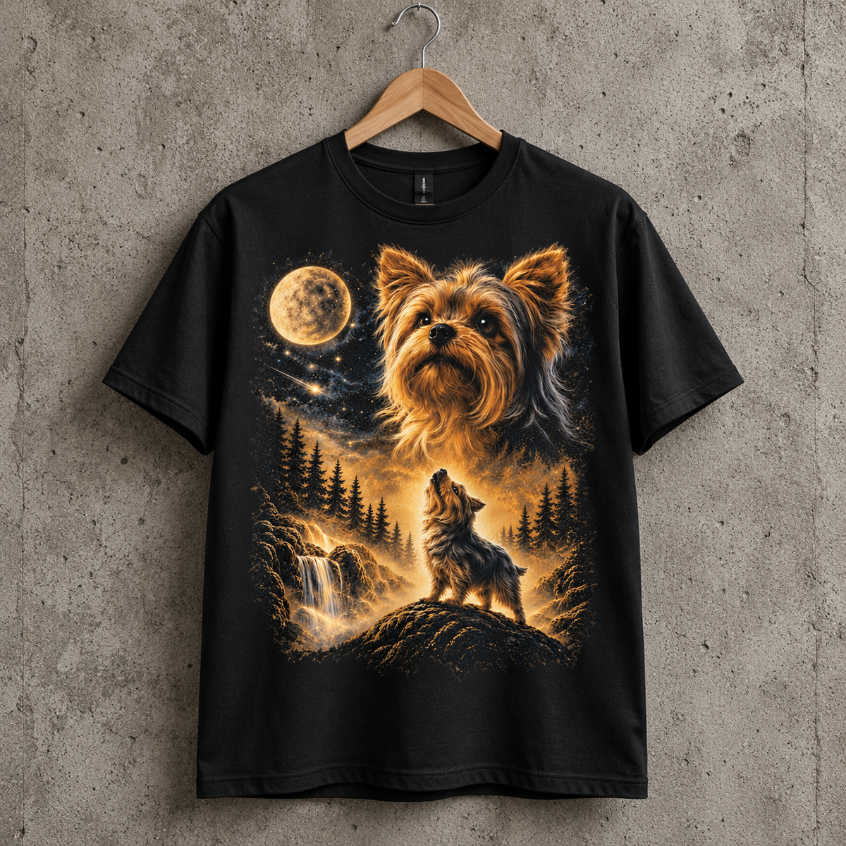 Yorkshire Terrier Moonlight Adventure