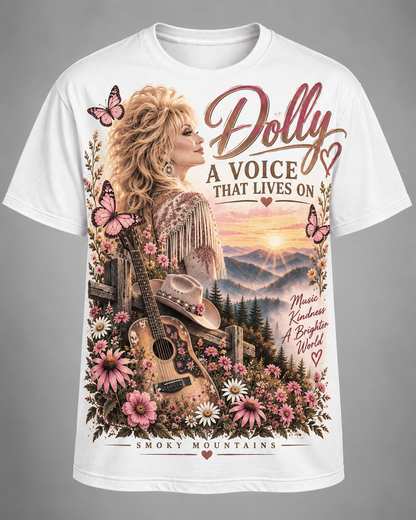 Forever in Our Hearts – A Voice That Lives On Country Tribute Tee