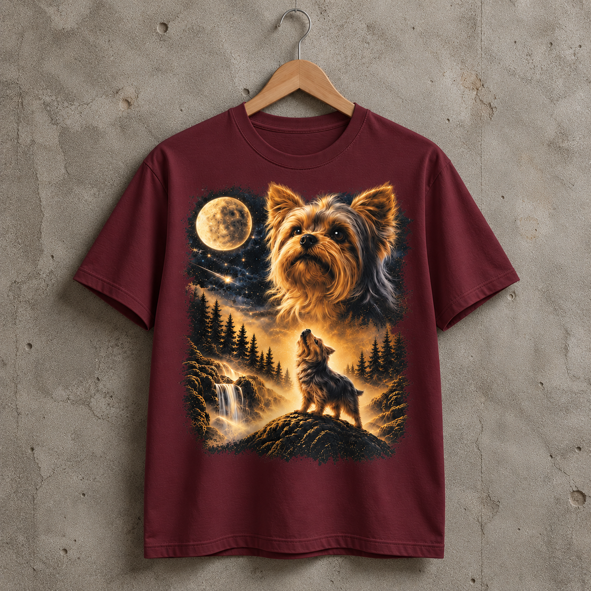 Yorkshire Terrier Moonlight Adventure