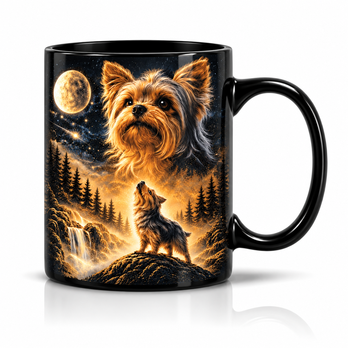 Yorkshire Terrier Moonlight Adventure
