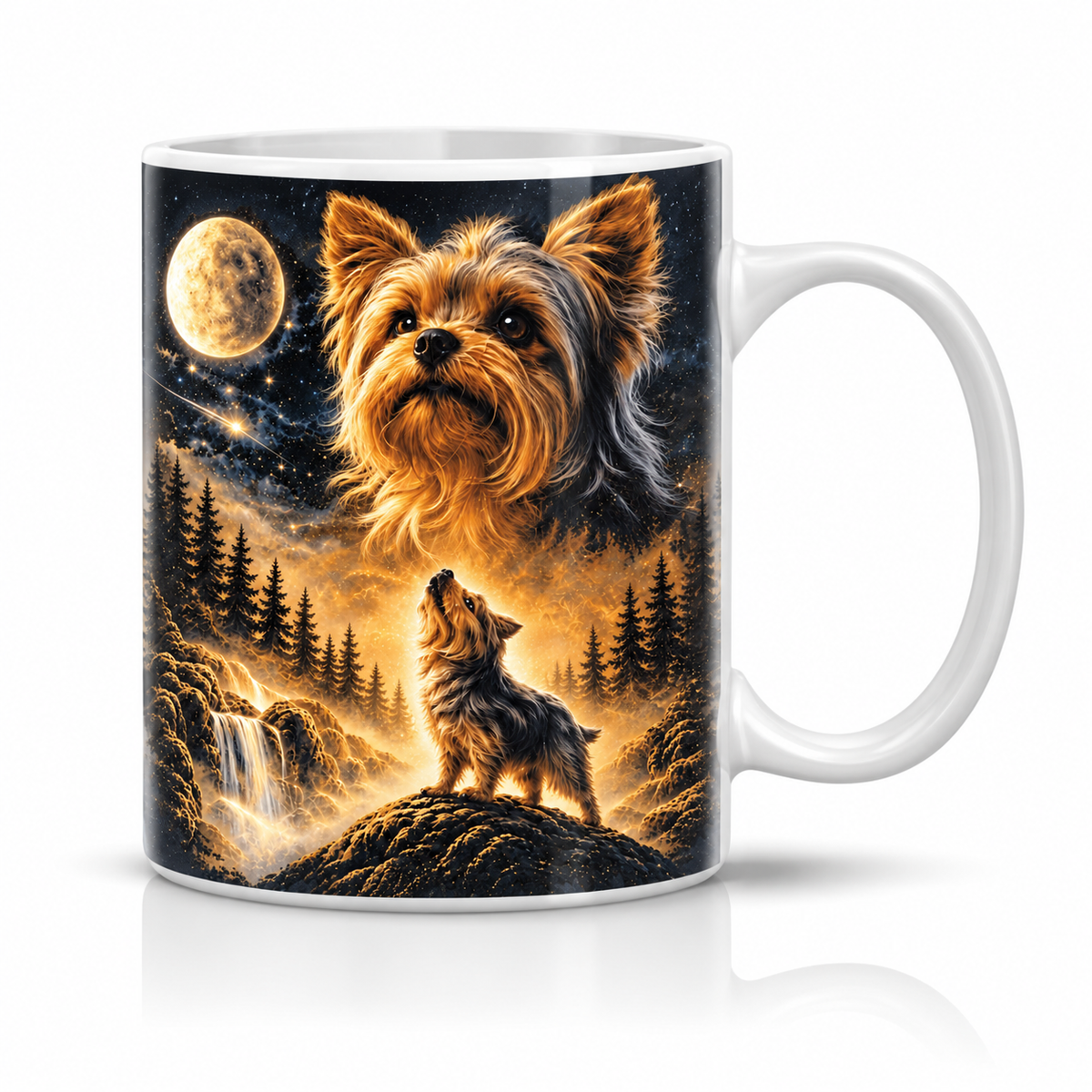 Yorkshire Terrier Moonlight Adventure
