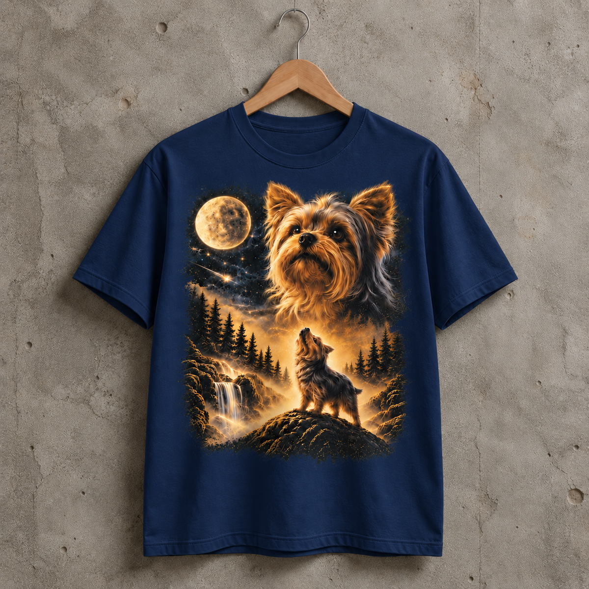 Yorkshire Terrier Moonlight Adventure