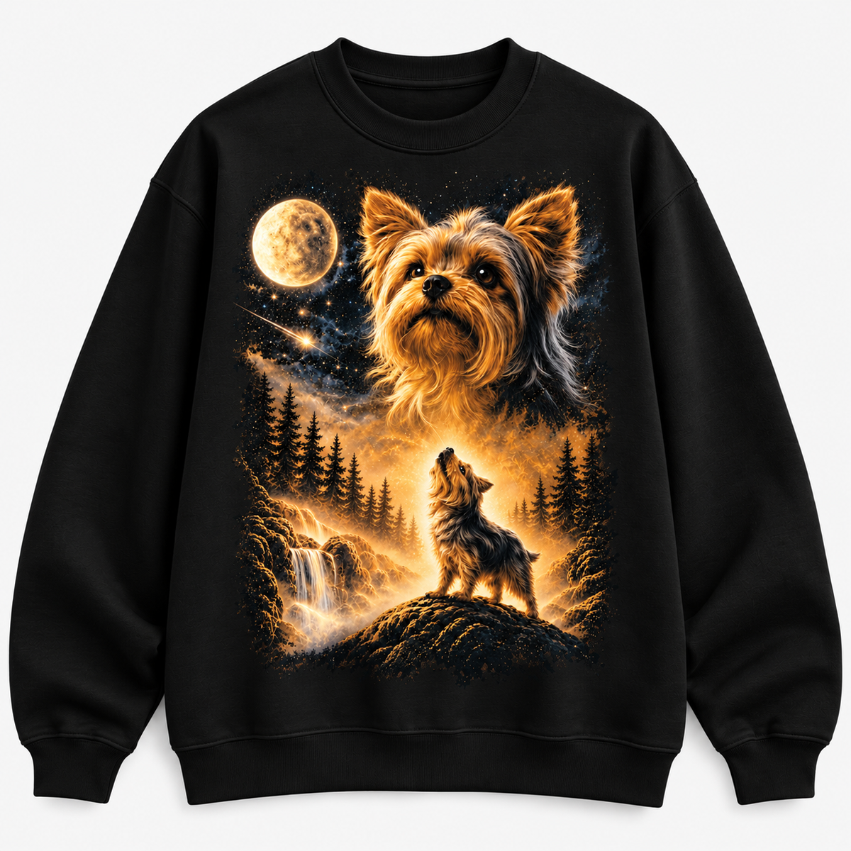 Yorkshire Terrier Moonlight Adventure